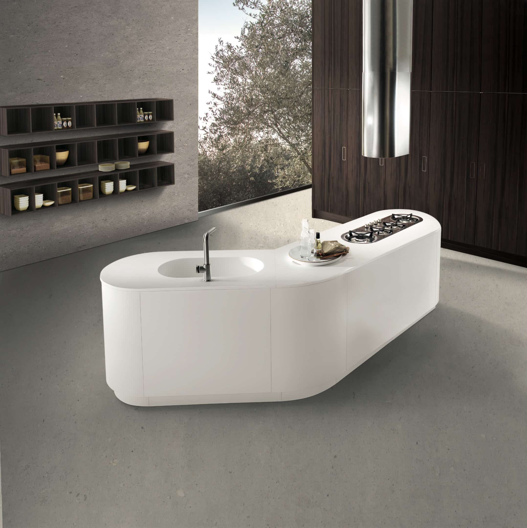round kitchen island 